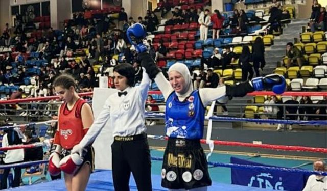 Gökçebey'li sporcu, Türkiye birincisi oldu