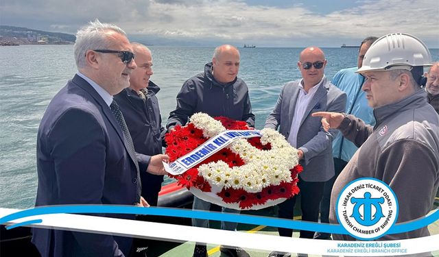 Ünlüer ve ekibi, Kılavuz Kaptanları ziyaret etti