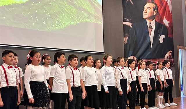 Öğrencilerin performansları ilgi gördü
