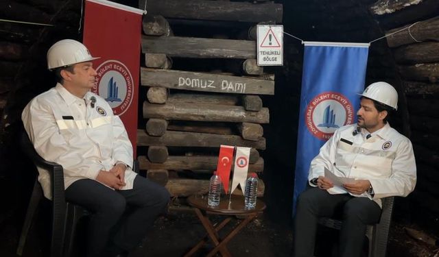 Kömür Deneyim Ocağında bilim söyleşisi