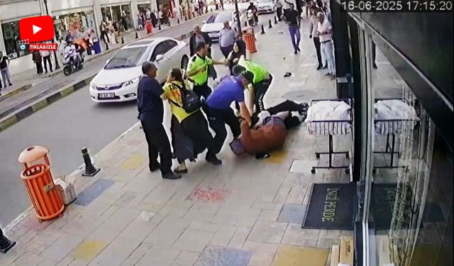Kadınlar birbirine girdi, polis güçlükle ayırdı!