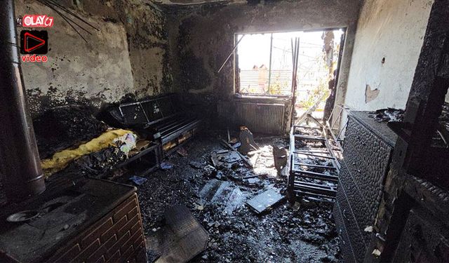 Elektrikli battaniye, evi küle çevirdi!