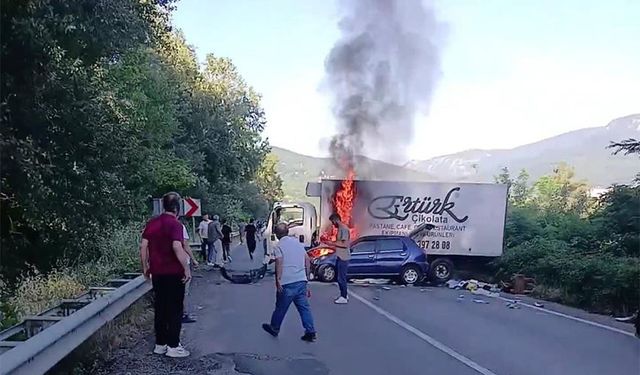 Zonguldak-Karabük yolunda feci kaza: 1 ölü!