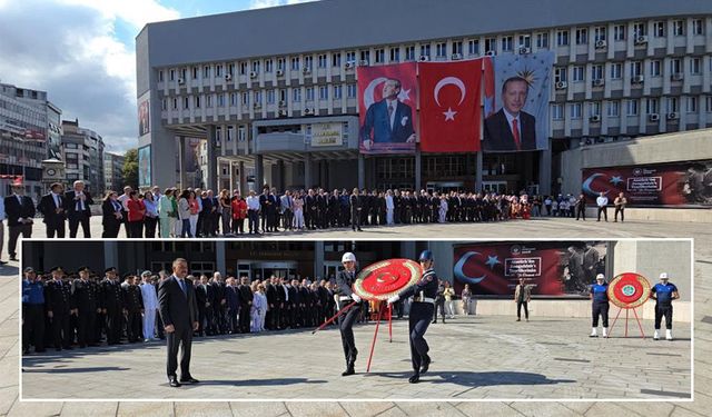 Atatürk’ün Zonguldak’a gelişi törenle kutlandı