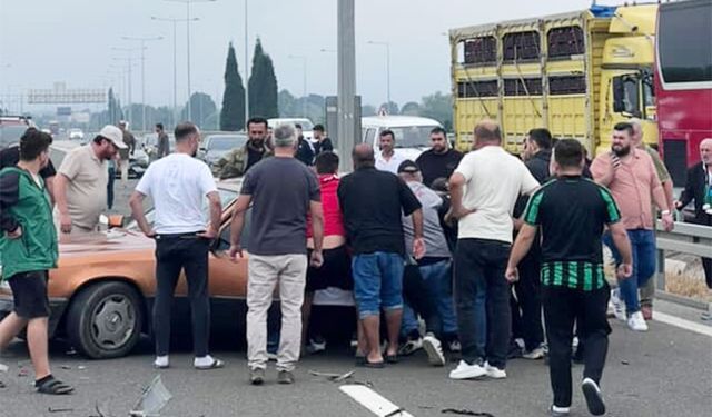 Korkmaz çifti, feci kazada hayatını kaybetti