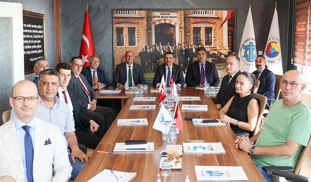 Ereğli DTO, Vali Hacıbektaşoğlu'nu ağırladı