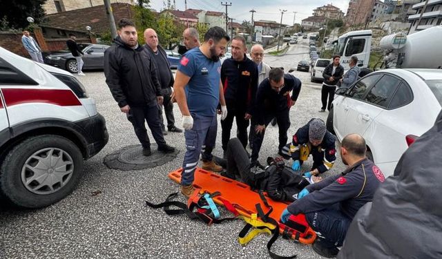 Alaplı’da motosiklet kazası: 1 yaralı!