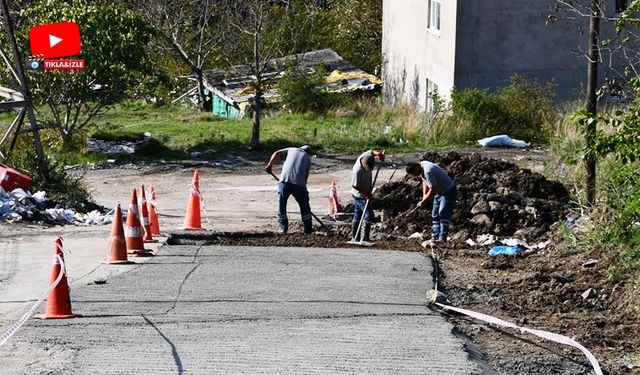 Mahallelerde alt yapı çalışmaları sürüyor
