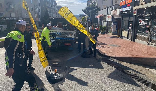 Kaldırımlar, işgallerden temizleniyor