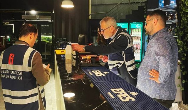 Eğlence mekanlarına vergi denetimi!