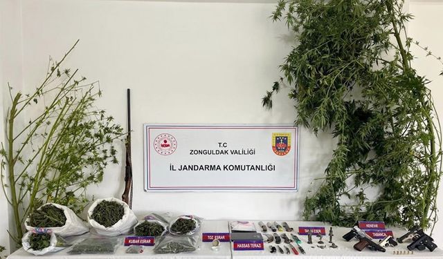 Ereğli'de narkotik operasyonu: 5 gözaltı!