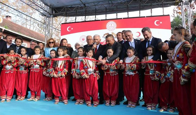 Ereğli'de, Öget Şen Kızılay Anaokulu açıldı