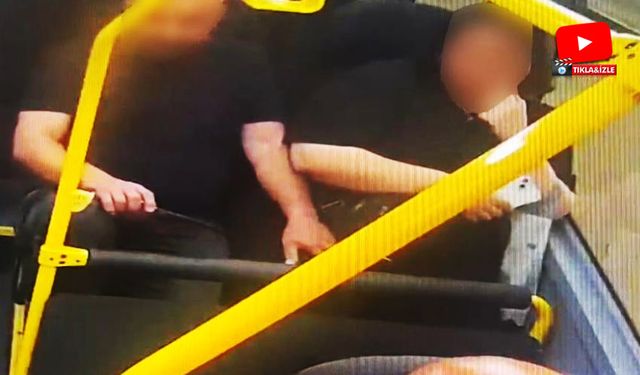 O anlar kameraya yansıdı