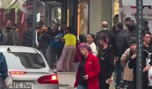 Polisin müdahalesiyle sona erdi!