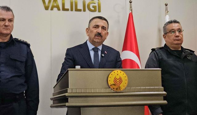 Vali Hacıbektaşoğlu, asayiş istatistiklerini paylaştı