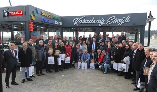 Posbıyık, 'onur plaketi' ile onurlandırdı