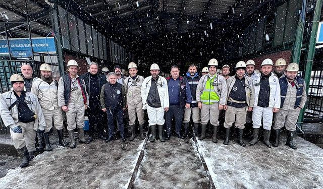 GMİS yöneticileri, madencileri bilgilendirdi