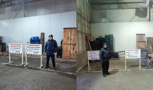 Encümen kararıyla 3 tezgah kapatıldı!