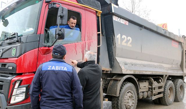 Belediye, müteahhit firmayı uyardı!