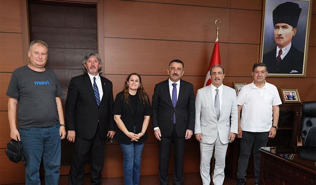 EGD, Vali Hacıbektaşoğlu'nu ziyaret etti