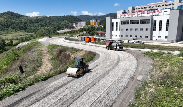 Emisyon asfalt çalışmaları başladı
