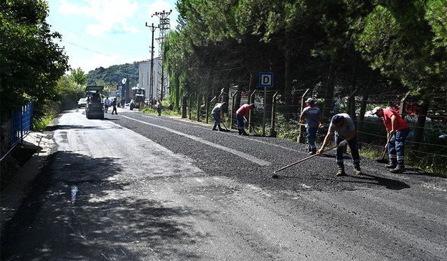32 bin ton asfalt yollarla buluştu