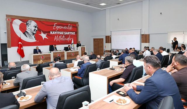 Taşkın riskleri masaya yatırıldı