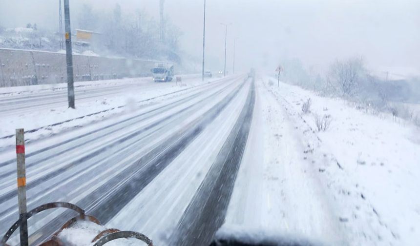 Yoğun kar yağışı uyarısı