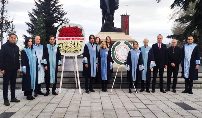 Zonguldak’ta 14 Mart Tıp Bayramı kutlandı