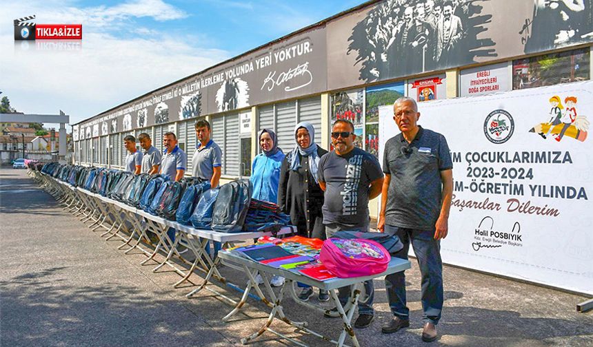 2 bin öğrencinin ihtiyacını belediye karşıladı