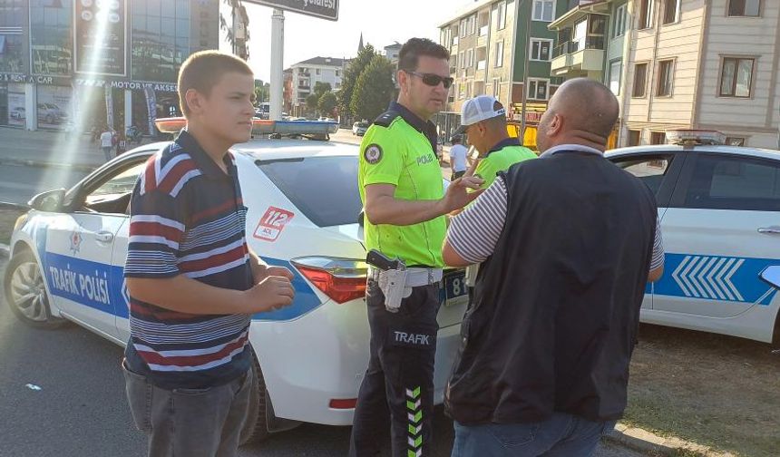 Polisin 'kask' denetiminde, sürücülere ceza yağdı!