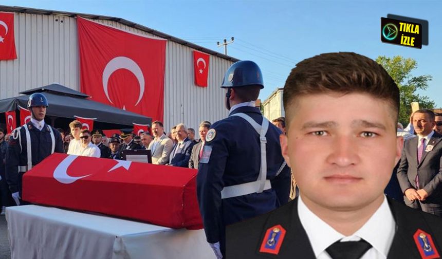 Şehit Ömer Eroğlu, son yolculuğuna uğurlandı