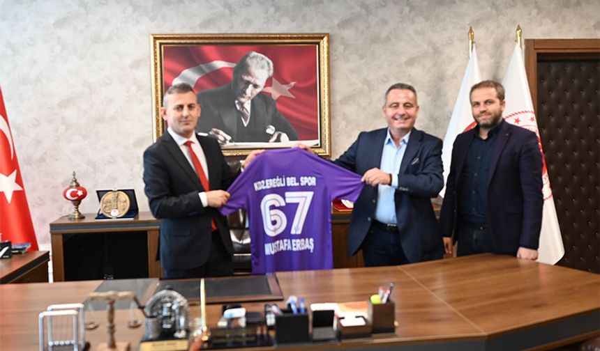 Belediyespor yönetimi, ziyaret turunda