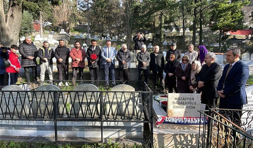 Muzaffer Badalıoğlu, Zonguldak’ta anıldı