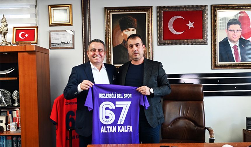 Kalfa: "Kdz. Ereğli Belediyespor'u destekliyoruz"