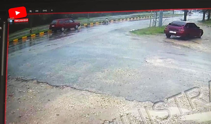 Devrek'te, otomobil yayaya çarptı!