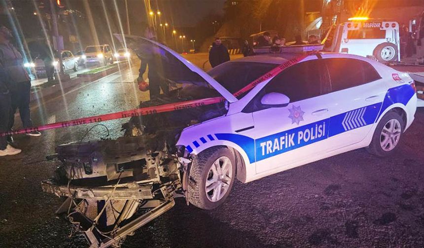 Ereğli'de, uygulama noktasında kaza: 4 yaralı!