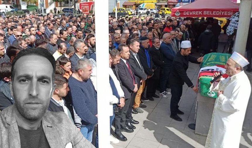 Yangında vefat eden antrenör, toprağa verildi