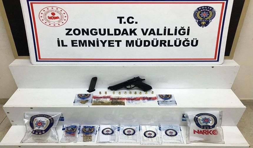 Çaycuma'da narkotik operasyonu!