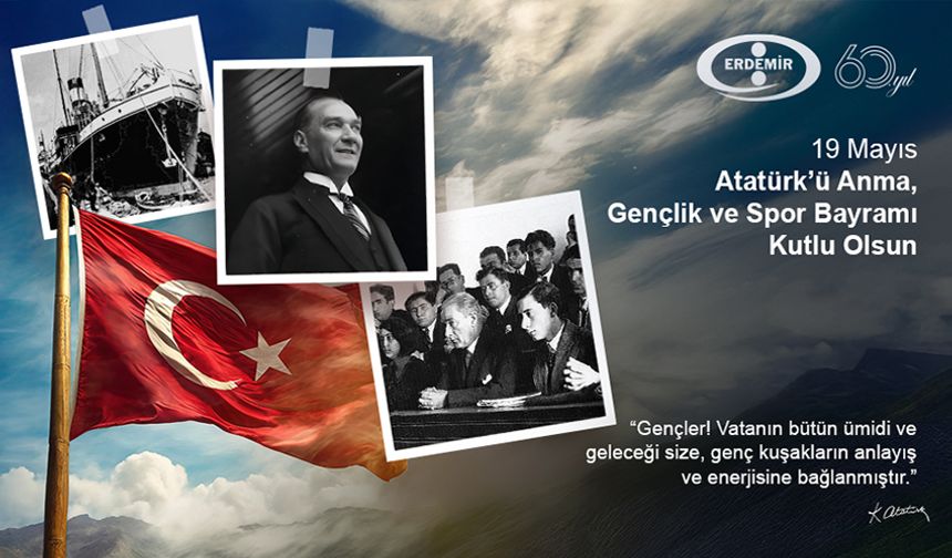 ERDEMİR'den "19 Mayıs" kutlaması