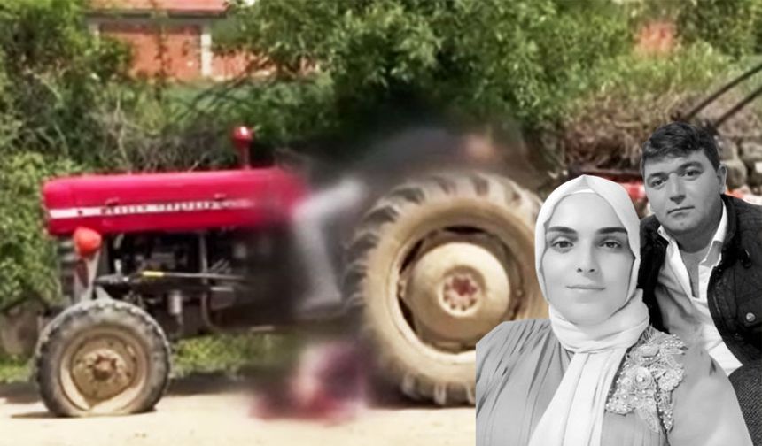 Abak çifti, traktörün üzerinde katledildi!