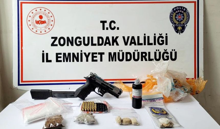 Zonguldak’ta narkotik operasyonu: 5 şüpheli tutuklandı!