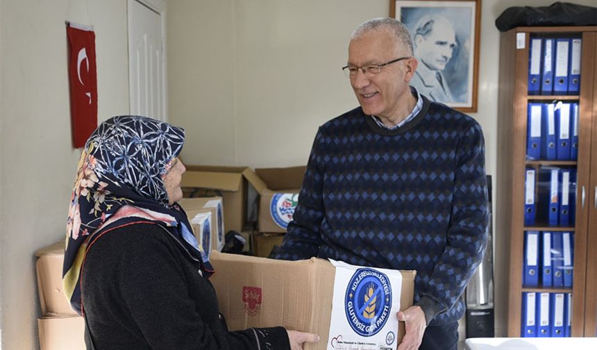 Belediyeden çölyak hastalarına gıda desteği