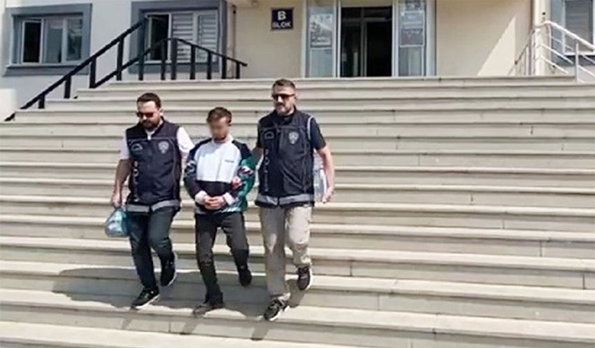 Tırların dorselerini yakan zanlı yakalandı