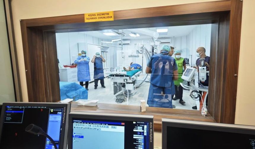 Karadeniz Ereğli’de, anjiyo ünitesi hizmete girdi