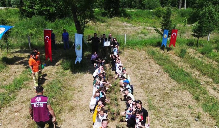 Çocuklara doğa sevgisi aşılayan etkinlik