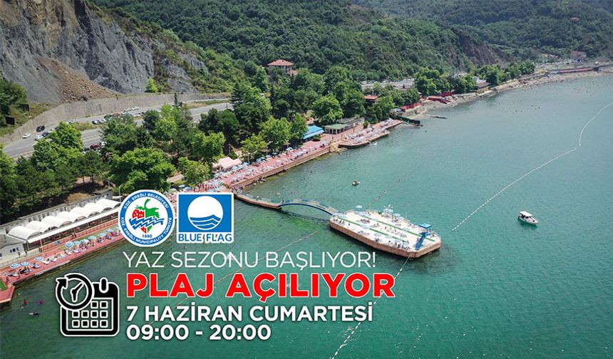 Ereğli'de, Belediye plajları açılıyor