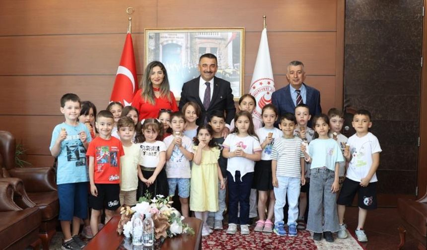 "Valiyle dondurma yeme" hayalleri gerçek oldu