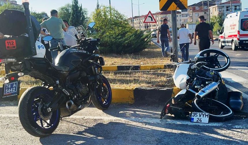 Önce otomobile sonra refüje çarptı: 1 yaralı!