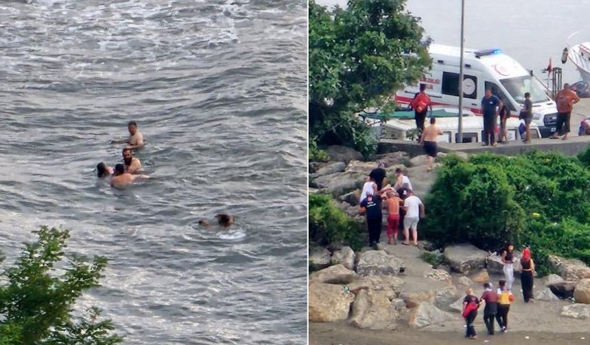 Alaplı'da, 3 kadın boğulma tehlikesi geçirdi!